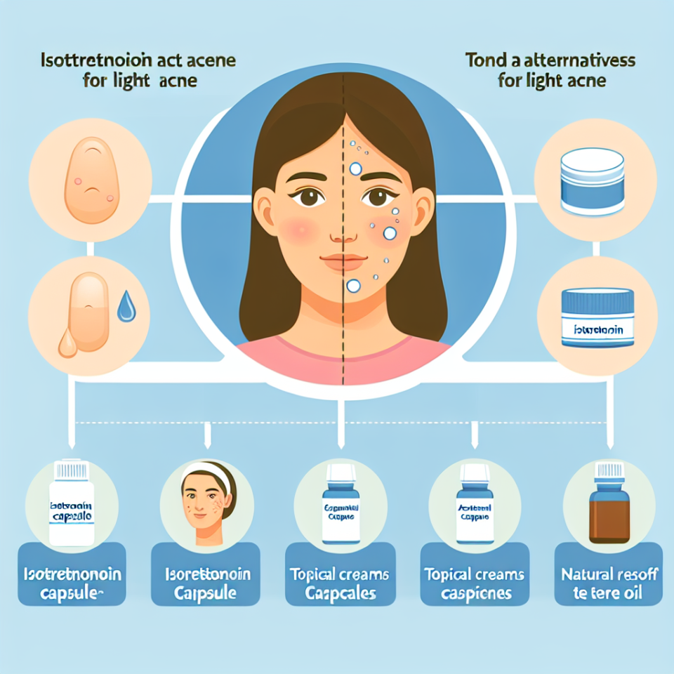 Alternative bei leichter Akne: Isotretinoin und seine Optionen