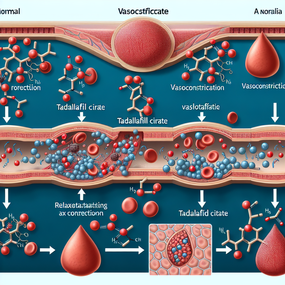 Dosierung bei Gefäßverengungen: Wie Tadalafil citrat helfen kann