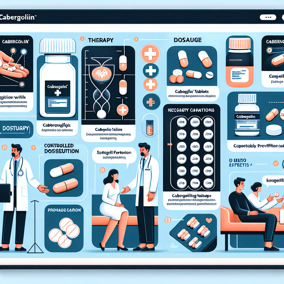 Therapie und kontrollierte Dosierung mit Cabergolin: Ein Leitfaden