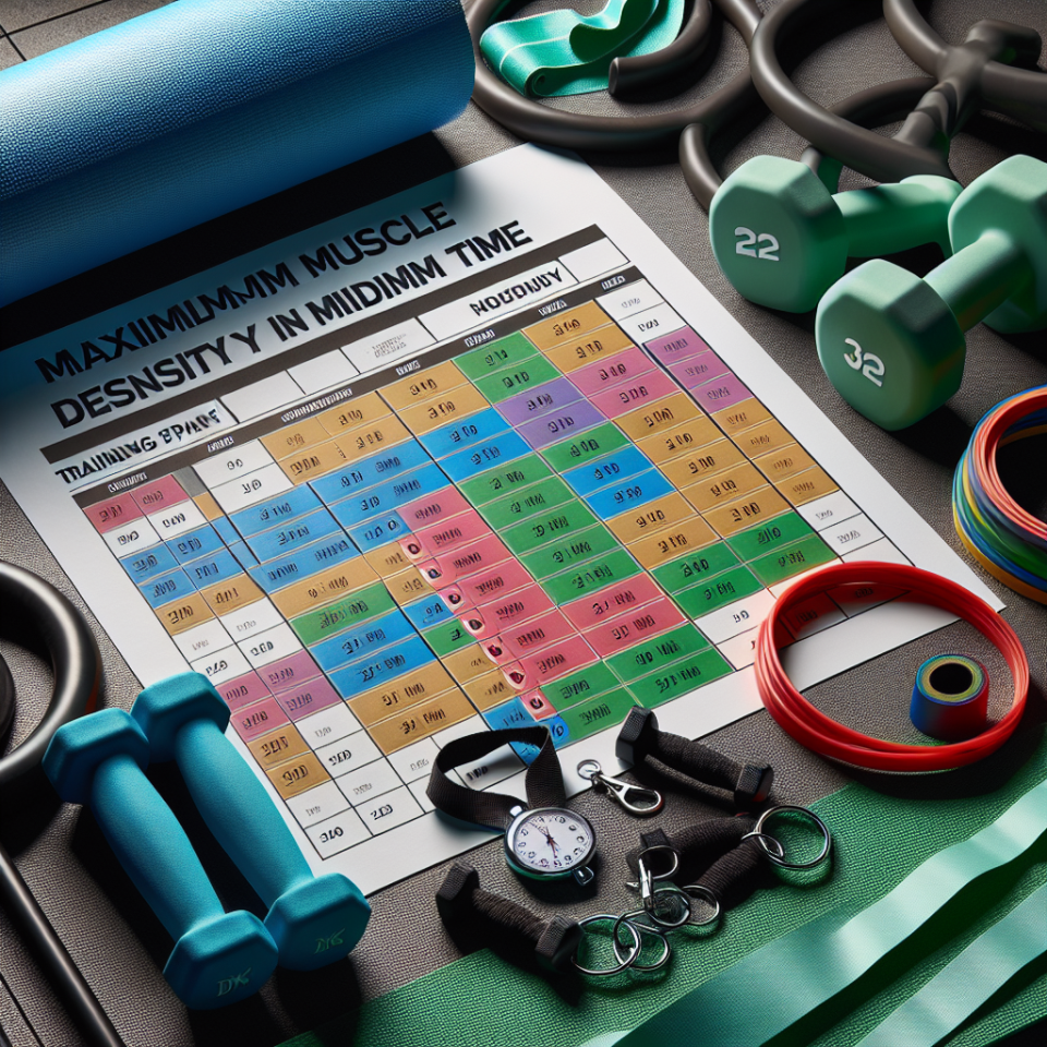 Maximale Muskeldichte in minimaler Zeit: Trainingspläne mit Boldenon