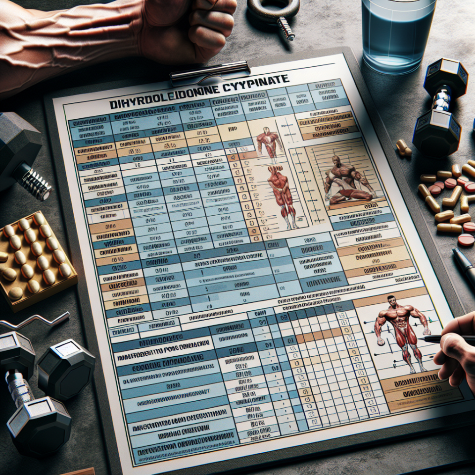 Trainingsprotokoll-Optimierung mit Dihydroboldenone Cypionate für fortgeschrittene Sportler